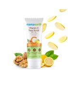 Mamaearth Vitamin C Face Scrub With Vitamin C & Walnut, 100g For Skin Illumination